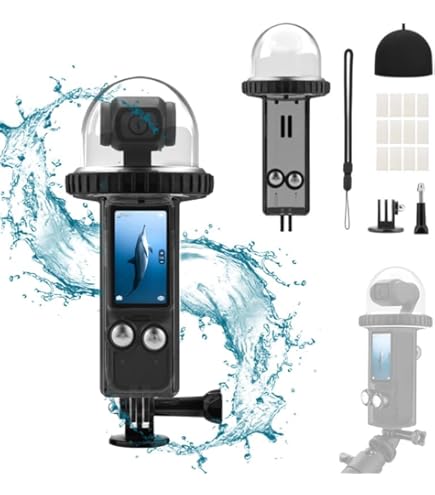 Amazon | DJI OSMO POCKET 3 対応 防水ケース 40M ダイビング保護カバ