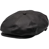 Amazon | [カンゴール] Faux Leather Cap レザー キャップ