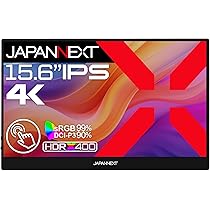 Amazon.co.jp: JAPANNEXT 15.6インチ モバイルモニター IPS パネル 4K