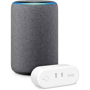 Echo (エコー) 第3世代 - スマートスピーカー with Alexa、チャコール + ゴウサンド(Gosund) WiFi スマートプラグ gs-wp6-1-jp
