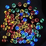 〔 ZAZ 〕 電気代ゼロ　4色(レッド、イエロー、グリーン、ブルー） 　200球 LED イルミネーション　太陽光発電 ソーラー 充電式 LED イルミネーション 発光モードは8パターン 　ケーブル