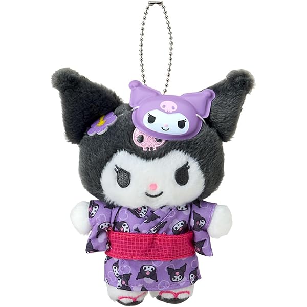 ちいかわ - ちいかわ マスコットホルダー ぬいぐるみ モモンガ クロミ サンリオ ちいかわ×サンリオキャラクターズ ぷちミニマスコット（モモンガ