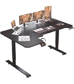 Amazon | Radlove 昇降デスク L字パソコンデスク 電動昇降式デスク 天