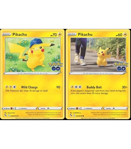 Amazon.co.jp: ポケモン-ピカチュウ027/078-ポケモンGO-リバースホロ