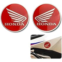 HONDA 赤 タンク ロゴ付き ホンダ純正Z50Aタンクエンブレム左右&ビス付き【ポスト投函便