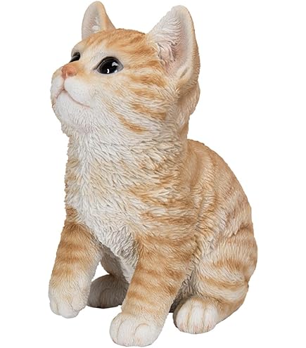 Amazon.co.jp: ウービア じゃれる三毛猫（小） 8×4×6.5㎝ 人形