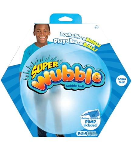 Amazon.co.jp: The Amazing SUPER Wubble Bubble Ball with Pump
