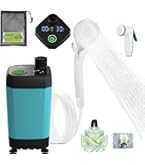 Amazon.co.jp: ポータブルシャワー PAHTTO 電動シャワー 大容量 簡易