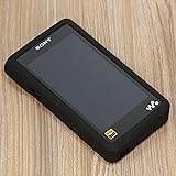 BestforYou に適用するSony NW-WM1A WM1A NW-WM1Z WM1Zシリコーンゲルゴム保護スキンカバーケース用 （ブラック）
