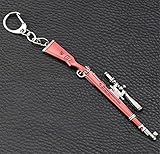 Tmrow 1個 98 K ボルトアクションライフル ミニチュア トイガンモデルメタル98 Kキーチェーンバックル98 Kキーチェーンリング