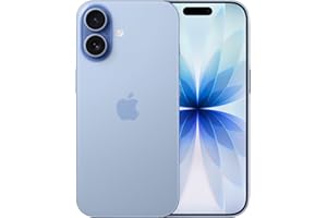 Apple iPhone 17 (256 GB)：ProMotionを採用した6.3インチディスプレイ、A19チップ、 グループセルフィーを一段とスマートに撮れるセンターフレームフロントカメラ、向上 した耐擦傷性能、一日中使えるバッテリー；ミストブル