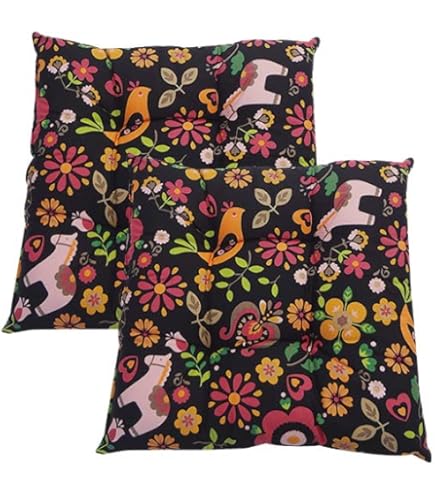 Amazon.co.jp: 【ロングシートクッション】 かわいい 動物 花 ポルカ柄