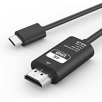 Amazon | USB Type C HDMI 変換ケーブル - 1M 【4K@30Hz映像出力
