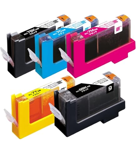 Amazon.co.jp: BCI-7e+9/5MP 【 5色パック 】 (キヤノン用) B/ue製 Amazon.co.jp: BCI-7e+9/5MP 【 5色パック 】 (キヤノン用) B/ue製