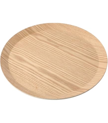 Amazon｜テーブルウェアイースト 丸トレー 30cm ウィローウッド