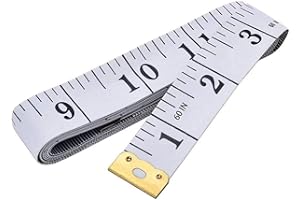 Soft Tape Measure Double Scale Body Sewing Flexible Ruler for Weight Loss Medical Body Measurement Sewing Tailor Craft Vinyl 