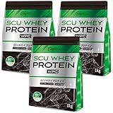 NICHIGA(ニチガ) SCU ホエイプロテイン 1ｋｇ×3袋 [ rBSTホルモン剤不使用] 甘味料不使用 着色料・香料・保存料無添加 TKS