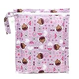 Bumkins Disney Baby Zippered Wet Bag, Doc McStuffins Purple by Bumkins
