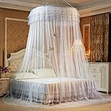 huehfuegfドームMosquito Net、プリンセス風Palace暗号化Thickenedベッドcanopy-a King