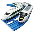 タカラトミー プラレール 200系カラー新幹線 (E2系) ＆ E3系新幹線 こまち ダブルセット 電車 おもちゃ 3歳以上
