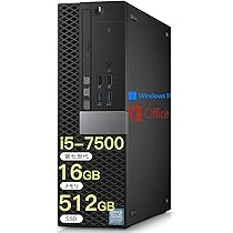 Amazon.co.jp: デル デスクトップパソコン 3050又5050又7050 SFF, 第7 