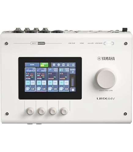 Amazon.co.jp: ヤマハ YAMAHA USB-C オーディオインターフェイス 32bit