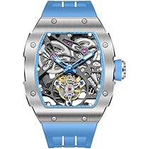 Amazon | HAOFA トゥールビヨン 自動巻き 腕時計メンズ