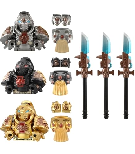 Amazon.co.jp: GoAssemb 中世の騎士 武器アクセサリー ビルディング