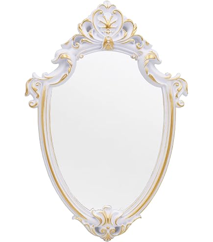 Amazon.co.jp: JANDERART ヴィンテージオーバルミラー Sサイズ 7x11 壁