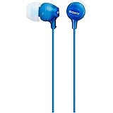 ソニー イヤホン MDR-EX15LP : カナル型 ブルー MDR-EX15LP L