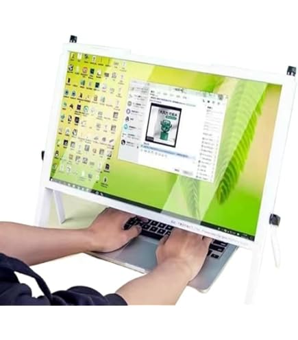 Amazon.co.jp: ノートパソコンのモニター拡大鏡 画面 スクリーン拡大鏡