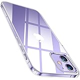TORRAS 全透明 iPhone 12 mini 用 ケース 薄型 軽量 超耐衝撃 10倍黄変防止 ソフトtpu 画面レンズ保護 5.4インチ アイホン12ミニ用カバー クリスタル クリア Shiny Series