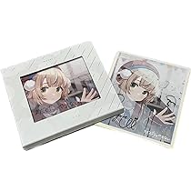 しぐれうい　まだ雨はやまない　複製サイン色紙　会場特典ポストカード しぐれうい vtuber 複製サイン色紙 ポストカード 雨はまだやま