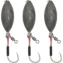 Amazon | オルルド釣具 なつめオモリ＆フック仕掛け 針あり（10