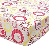 Sunshine Floral Fitted Sheet by True Baby