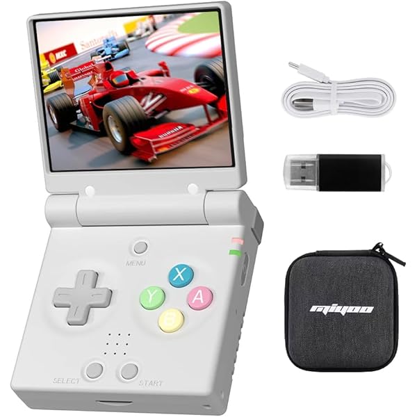 Amazon | Miyoo Flip V2 RK3566 折り畳み式ゲーム機 ポータブルゲーム