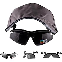 黒いキャップとサングラスセット 黒いキャップとサングラスセット