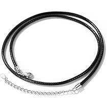 【黒め】ネックレスチェーン　シルバー925 Amazon | [ChainsHouse] 紐ネックレス レディース