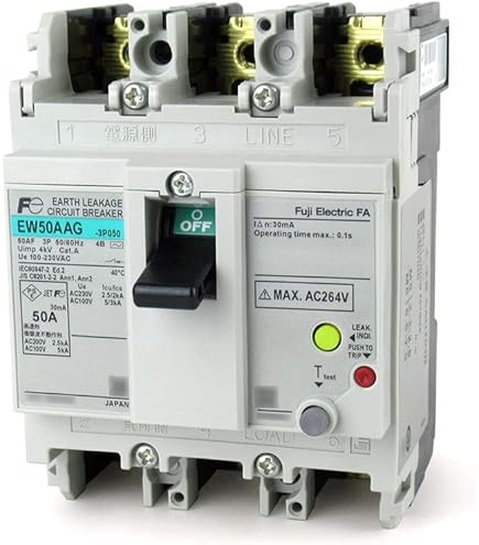 【数量限定】富士電機 一般配線用漏電遮断器 EW32AAG-2P005B 富士電機 EW32AAG-2P005B（5A・感度電流30mA） 一般配線用 漏電遮断器