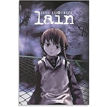 Amazon.co.jp: WEERSHUN シリアル実験 Lain アニメポスター 部屋