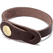 ILBISONTE イルビゾンテ ブレスレット レザー 牛革 ブラウン 焦茶 Amazon.co.jp: [IL BISONTE (イルビゾンテ)] ブレスレット
