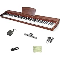 Amazon | 【木製電子ピアノ 】Longeye ロンアイ 電子ピアノ 88鍵盤