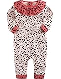 [Vaenait Baby]100%綿ベビー服女の子ロンパース肌着ボディスーツカバーオール Masic Star Pink L