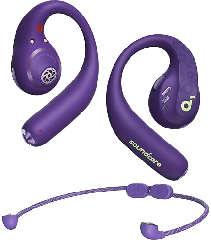 Soundcore by Anker, AeroFit Open-Ear Headphones, Ultra Comfort