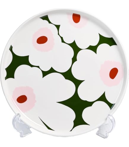 marimekko - マリメッコ【marimekko】ウニッコ　プレート２枚 marimekko マリメッコ ウニッコ プレート15×12cm ホワイト