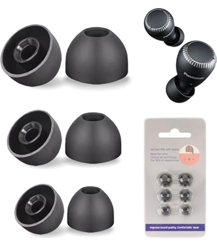 Amazon | パナソニック カナル型イヤホン用 交換イヤーピース Mサイズ