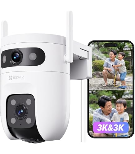 Amazon.co.jp: Yoosee 防犯カメラ 屋外 自動追尾【隅でも死角なし】AI
