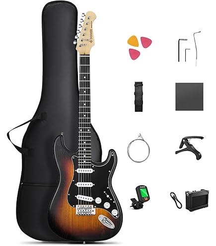 Amazon | PLAYTECH (プレイテック) エレキギター ストラトキャスター