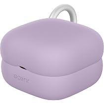 Amazon | ソニー(SONY) LinkBuds Clip用ケースカバー ラベンダー WF