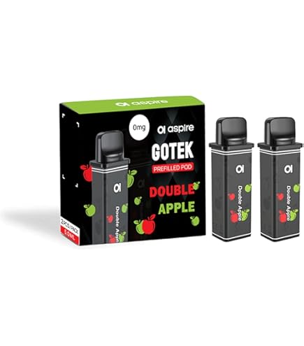 Amazon | ASPIRE GOTEK X S PRO 交換用 POD 充填済み カートリッジ 2本